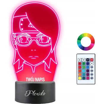 Lampička Plexido vícebarevná Noční lampa