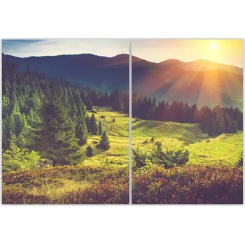 Kuchyňské prkénko Skleněná Ochranná Deska a Krájecí Prkénko | Indukce, Sporák ds-0383