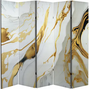 Paraván Závěs do kadeřnictví, Paraván salon, nástěnná 225x172 cm, barevná