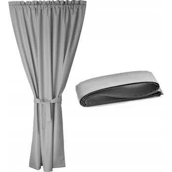 Obraz 155x200 cm ZAHRADNÍ ZÁVĚS DO ALTÁNKU NA TERASU BALKON ŠEDÝ