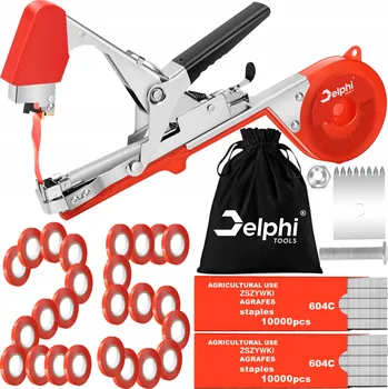 Zahradní sešívačka Delphi Tools ruční s páskou 25x0,11 mm