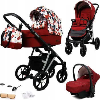 Kočárek Dětský kočárek 3v1 BabyLux MARLUX ALU
