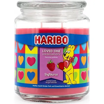 Svíčka Sójová vonná svíčka Loved One Haribo