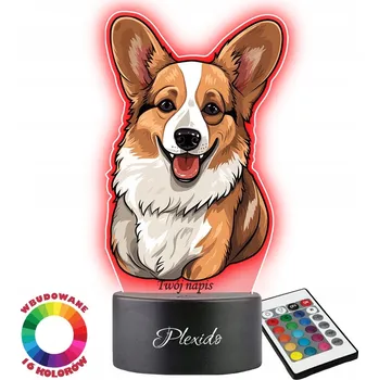 Lampička Plexido vícebarevná Noční lampa