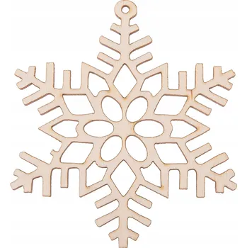 Vánoční dekorace VÁNOČNÍ KOULE NA VÁNOČNÍ STROMEČEK sněhová vločka PŘÍVĚSEK ozdoba DEKOR