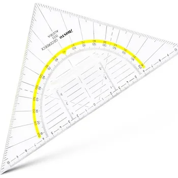 Geometrický trojúhelník s rukojetí ARISTO 22cm