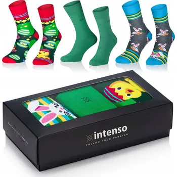 Pánské ponožky Ponožky świąteczne Intenso Ponožky vícebarevné, velikost 44-46