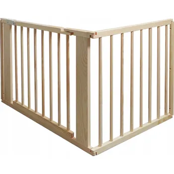 Obraz Ochranná branka Maluchowelove dřevěná bezbarvá 155 cm x 72 cm