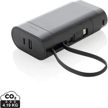 Powerbanka Powerbanka 10000mAh CycleCell s odnímatelnou baterií, Firemní dárkové předměty s vlastním potiskem