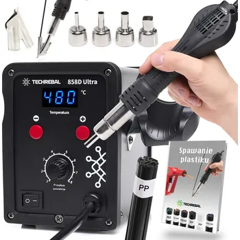 IP kamera Horkovzdušná pájecí stanice Techrebal 858D Ultra 750 W 100-480 °C