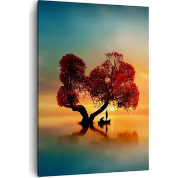 Obraz Obraz na plátně do obýváku ložnice 50x70 krajina obrazy na zeď canvas