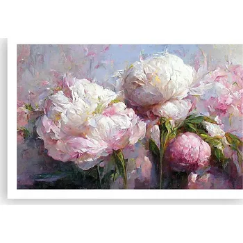 Obraz Obraz plakát do obýváku ložnice 91x61 květiny foto na zeď bez rámu