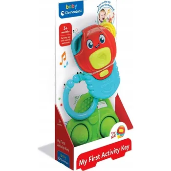 Hračka pro nejmenší Senzorická hračka Baby Key Hudební klíček pro miminko