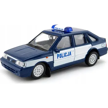 autíčko WELLY POLONEZ CARO PLUS POLICIE 1:43 NOVÝ KOVOVÝ MODEL 44024
