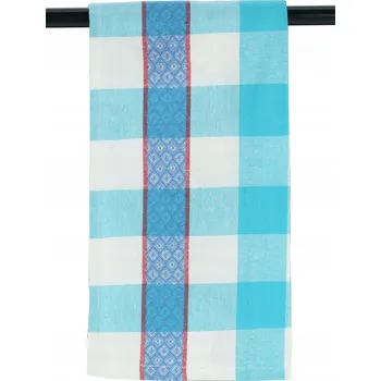 Utěrka UTĚRKA KUCHYŇSKÁ MODRÁ KOSTKA BAVLNĚNÁ