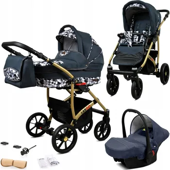 Kočárek BabyLux Kočárek 3v1 dětský sportovní Largo ALU