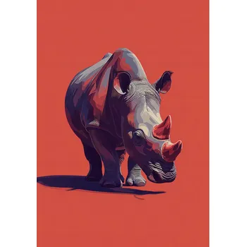 Plakát Plakát Kráčející Gigant bez rámu 70 x 100 cm