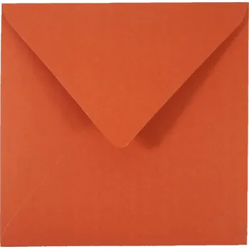 Obálka Čtvercové obálky Materica Terra Rosa červené 25