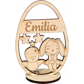 Obraz Stojan na vajíčko Velikonoce gravírování jména a loga