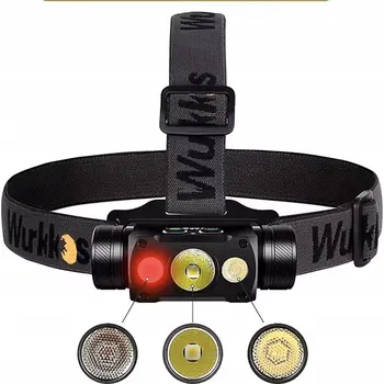 Čelovka Čelovka Wurkkos HD50 4000 lm, dobíjecí, černá, hliníková, IPX8