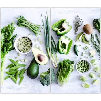 Kuchyňské prkénko Skleněná Ochranná Deska a Krájecí Prkénko | Indukce, Sporák ds-0389