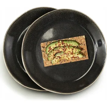 Talíř Talíř na salát, předkrmový talíř Sagaform Nature 22 cm