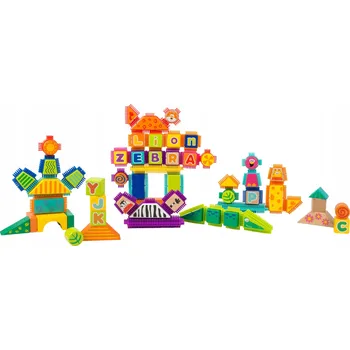 ostatní stavebnice Stavebnice Small Foot Safari, 150 dílů