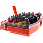 Black SADA BITŮ IMBUS HEX TORX PH PZ 32 el.