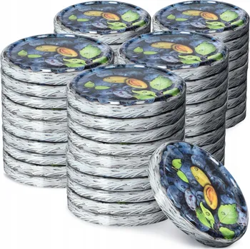 Obraz Šroubovací Víčka na sklenice Kadax wz20 82 mm, 50 kusů