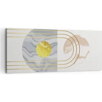 Obraz Foto obraz na plátně 100x40 abstrakce do obýváku ložnice na zeď velký