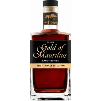 Rum Gold of Mauritius Black 48 Edition 48 % 0,7 l