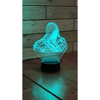 Lampička Led lampa Assassin's Creed Dálkový Ovladač