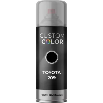 Barva ve spreji Autolakýr na auto Toyota 209, základní barva, sprej 400 ml – vlastní odstín