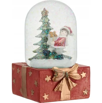 Vánoční ozdoba Vánoční skleněná koule 14 cm HOLY TIME VILLA ITALIA