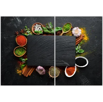 Kuchyňské prkénko Skleněná Ochranná Deska a Krájecí Prkénko | Indukce, Sporák ds-0581