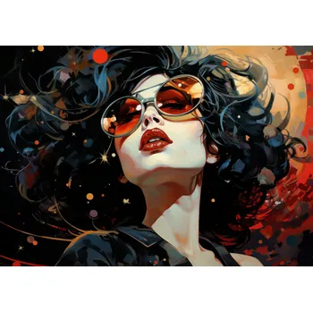 Plakát Plakát Mimozemské Vibrace bez rámu 29,7 x 21 cm