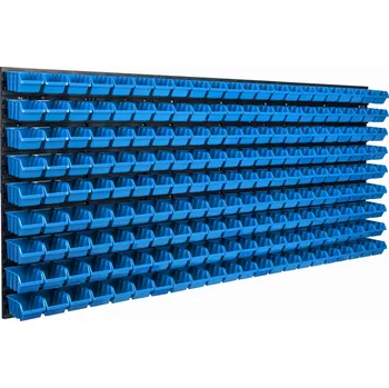 Obraz DÍLENSKÁ STĚNA / PANEL NA NÁŘADÍ DO GARÁŽE + 198 KUFŘÍKŮ