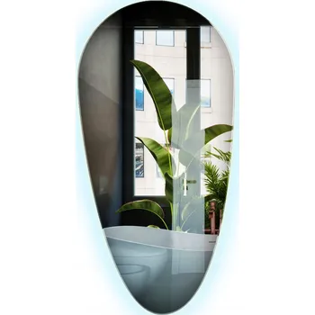 Zrcadlo Designové Zrcadlo do dětského pokoje ve tvaru lžičky, broušené