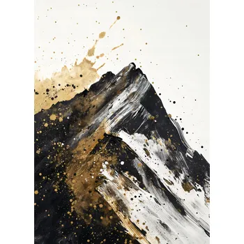 Plakát Plakát Zlaté Vrcholy bez rámu 50 x 70 cm