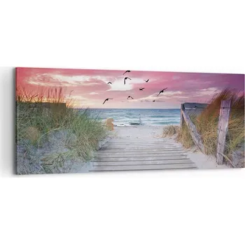 Obraz Foto obraz na plátně 100x40 krajina do obýváku ložnice na zeď velký