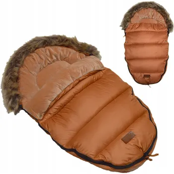 Fusak EDISA Fusak do kočárku 95 cm kožešina plyš