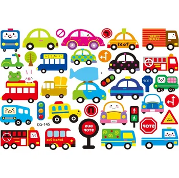 Odstranitelné tetování Smyvatelné tetování pro děti AUTA AUTA CG145