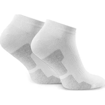 Pánské ponožky Bílé pánské sportovní kotníkové ponožky Art. 101 TC113, WHITE Velikost: 44/46