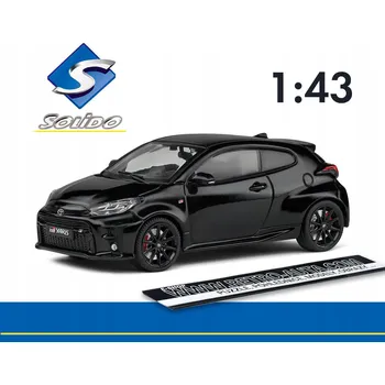 autíčko Model automobilu Toyota Yaris GR - 2020, černý Solido 1:43