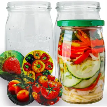 Sklenice ZAVAŘOVACÍ SKLENICE SE ŠROUBOVACÍM UZÁVĚREM 335ML ZAVAŘOVACÍ SKLENIČKA NA ZAVAŘENINY DŽEM PAMMER MED