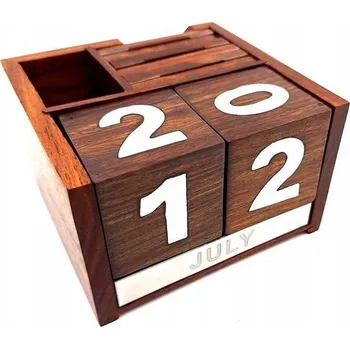 Obraz Dřevěný věčný kalendář - CAL-1894