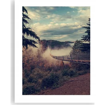 Obraz Obraz plakát na zeď bez rámu 40x50 most foto plakáty do obýváku ložnice