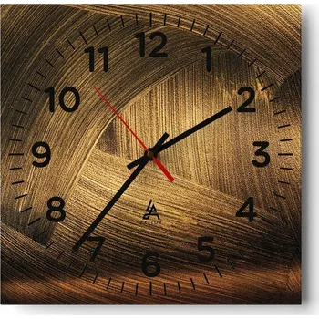 Hodiny Nástěnné hodiny do obýváku 40x40 Abstrakce Tiché hodiny Skleněné hodiny Bez hlučnosti