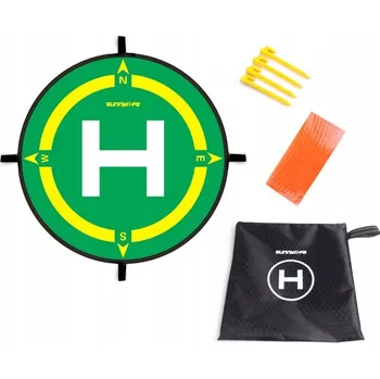 IP kamera Přistávací plocha pro dron SunnyLife, průměr 50 cm, zelená
