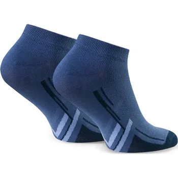 Pánské ponožky Modré pánské sportovní kotníkové ponožky * Art. 101 TB105, JEANS Velikost: 44/46